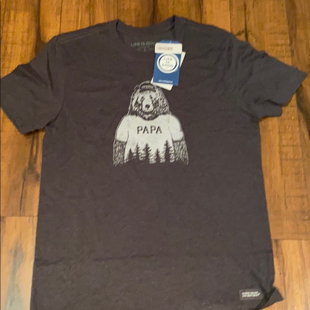 Life is good papa bear t shirt size small